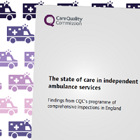 The state of care in independent ambulance services report cover image