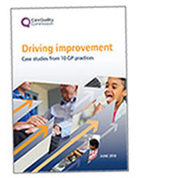 Driving improvement: Case studies from 10 GP practices cover image